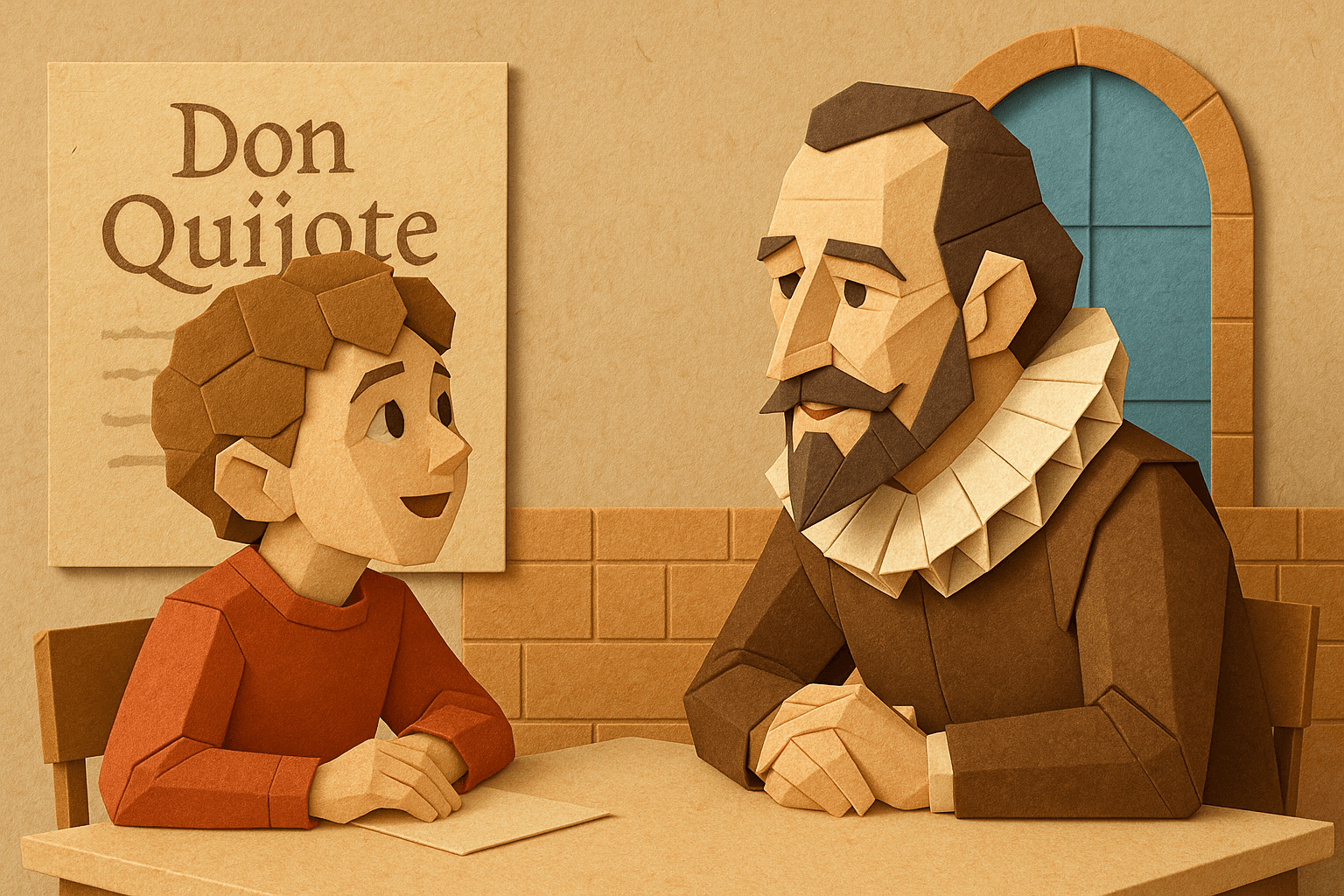 Sådan bruger du funktionen med realtidslyd i klassen (og rejser tilbage i tiden for at møde Cervantes)