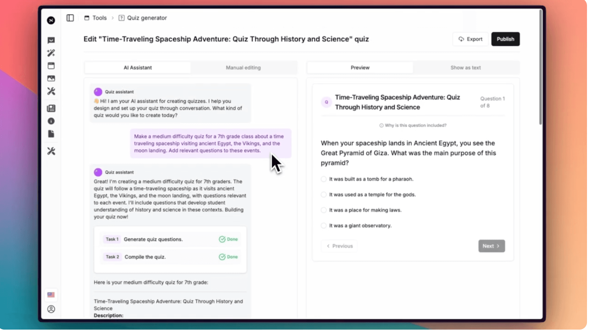 Maj-opdateringer! Ny quizgenerator, tidlig adgang og inspirerende historier