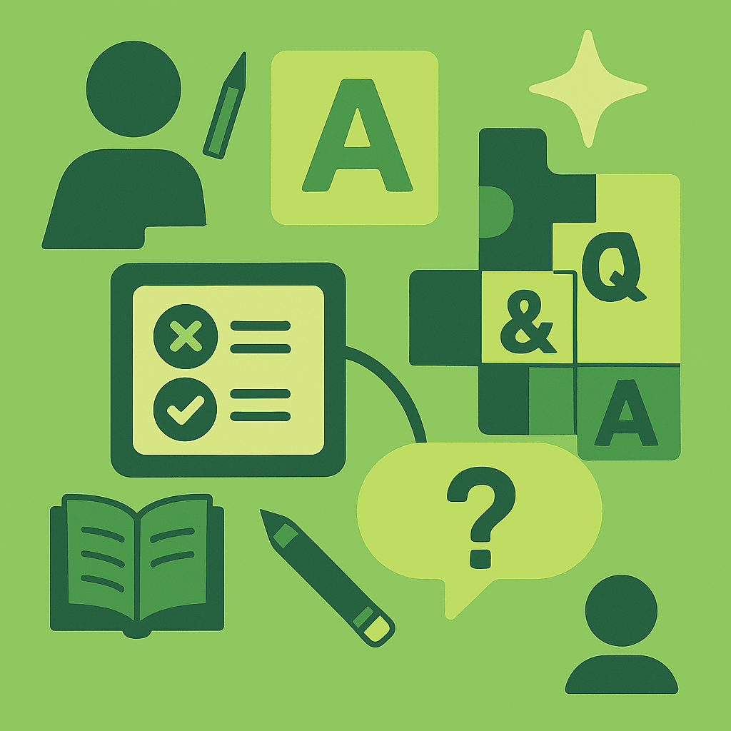 abstrakte elementer af en personlig chatbot